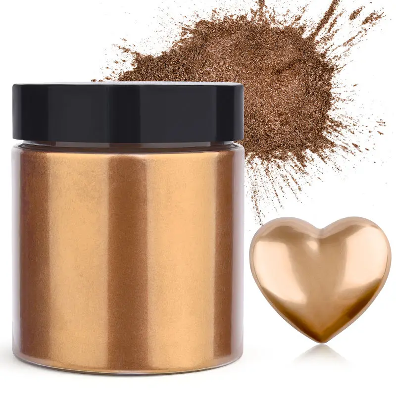 Glitter Powder Resin - 50g/botella de polvo metálico con purpurina,