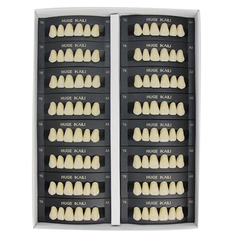 Resin Art Case - 4/12/16 set/caja dientes de resina Dental