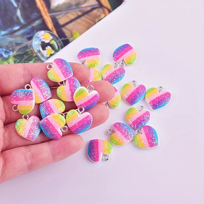 Resin Art Materials Kit - 10 piezas de dijes de resina