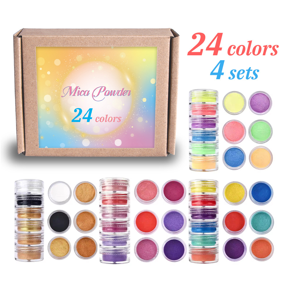 Glitter Powder Resin - Polvo de Mica Perlada con Brillo