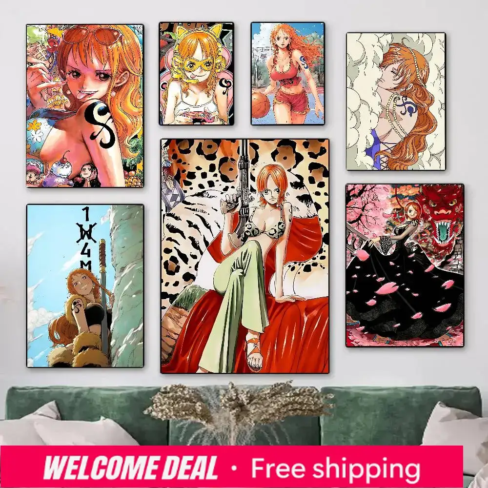 Resin Art Anime - Póster de Anime de Nami, Personaje