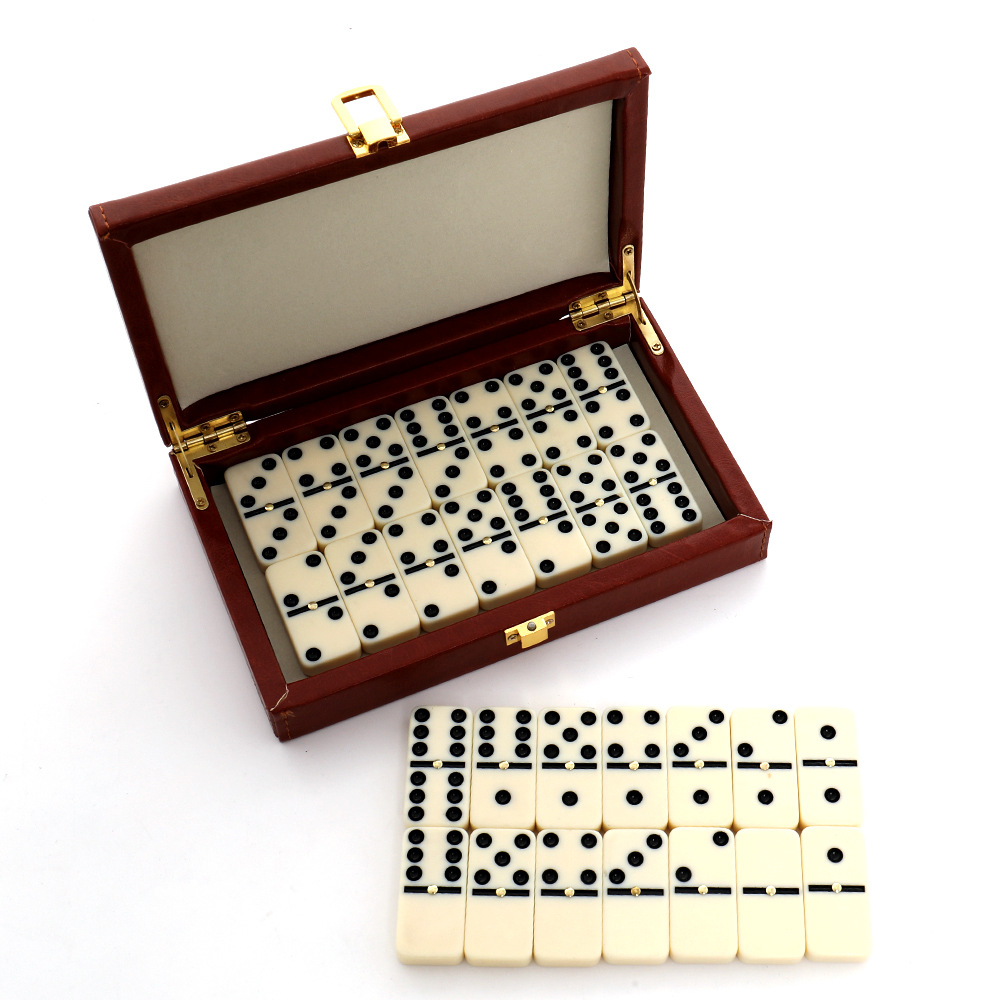Resin Art Case - Juego de Dominó de Resina de