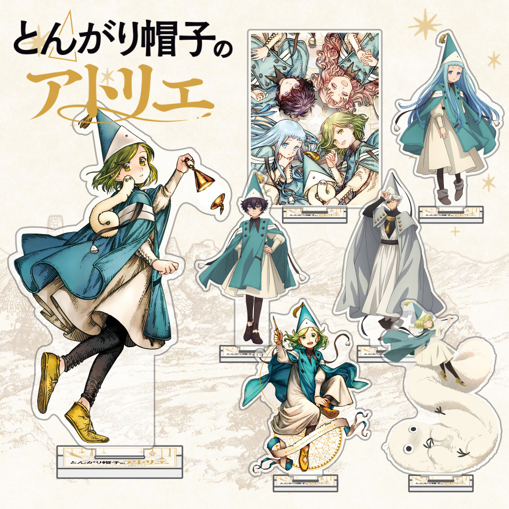 Resin Art Anime - Figura Acrílica de Witch Hat Atelier