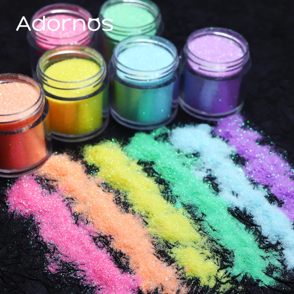 Glitter Powder Resin - Polvo de azúcar con purpurina iridiscente,