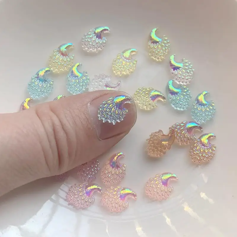 Resin Art Earrings Design - 50 unids/lote 8*12mm accesorios de joyería