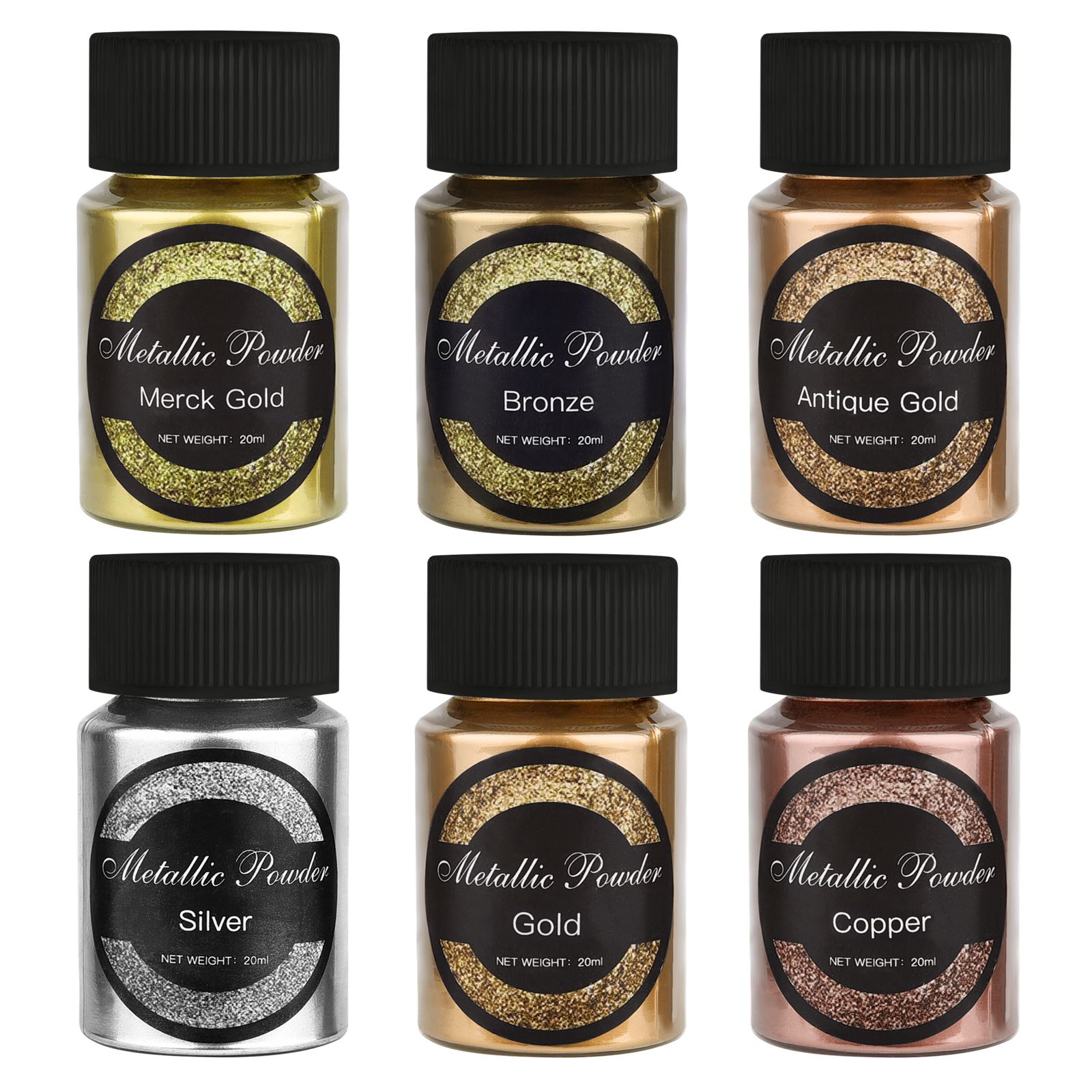 Glitter Powder Resin - Polvo de brillo metálico para fabricación