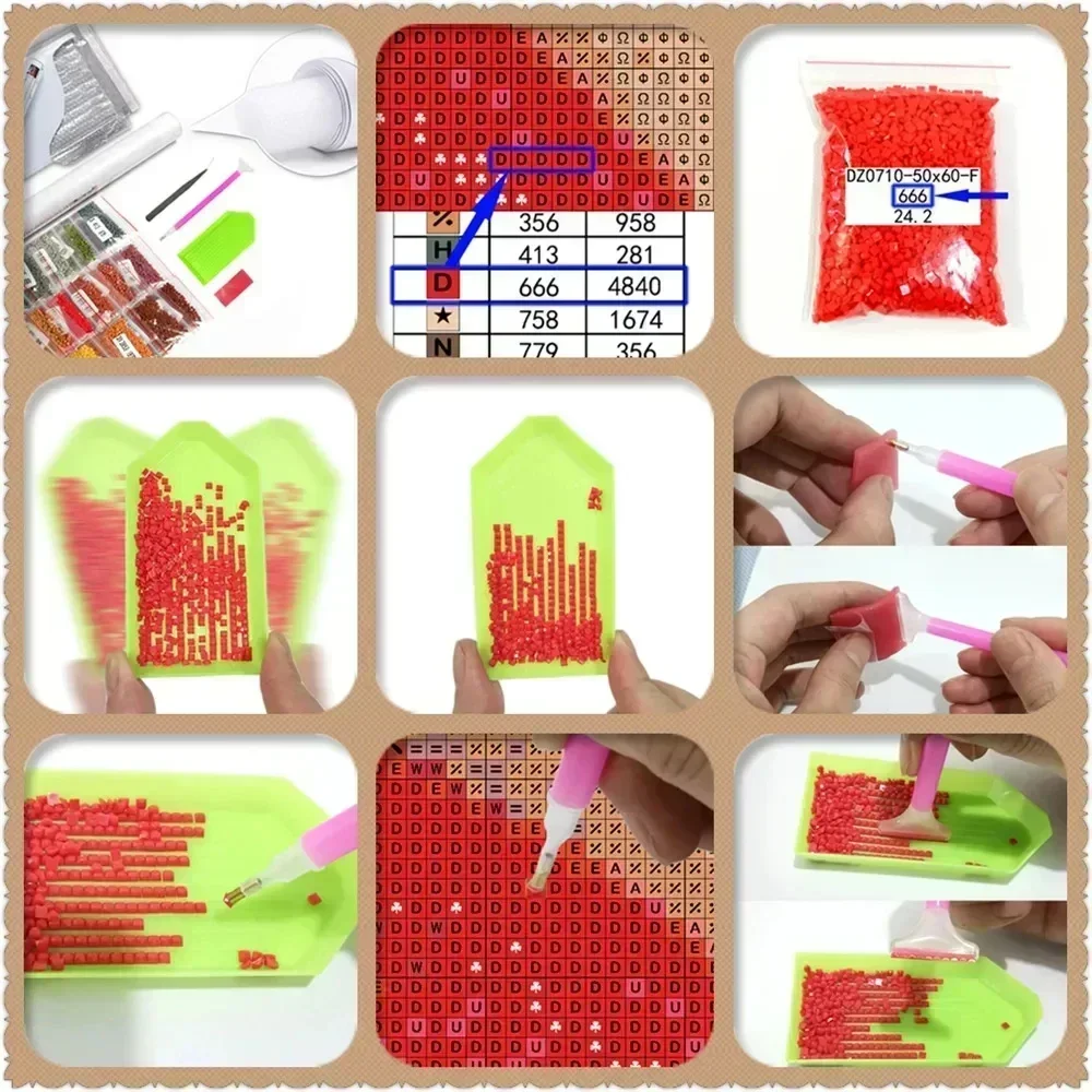 Kit de Pintura de Diamantes de - Resin Art Anime reseña y precio