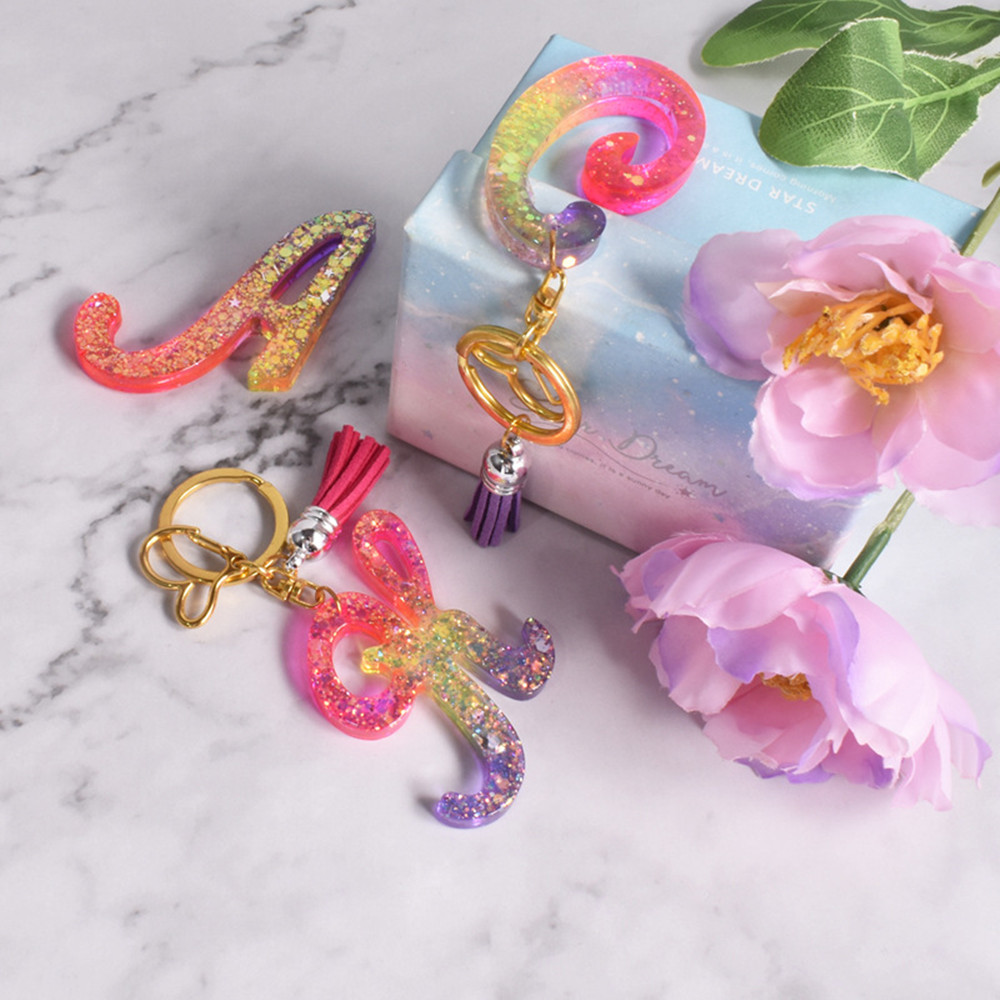 Alfabeto resina epoxi molde de - Resin Art Pen reseña y precio