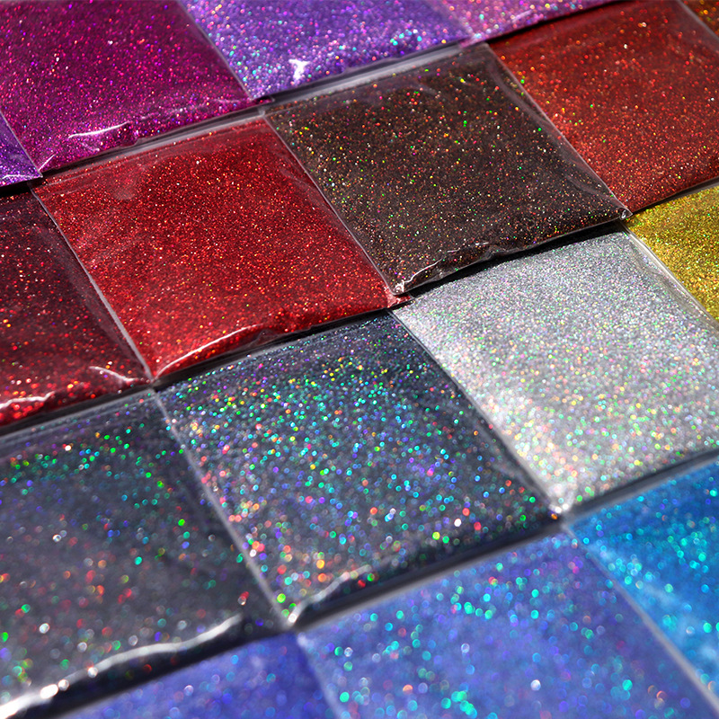 10 g/bolsa de polvo holográfic - Glitter Powder Resin reseña y precio