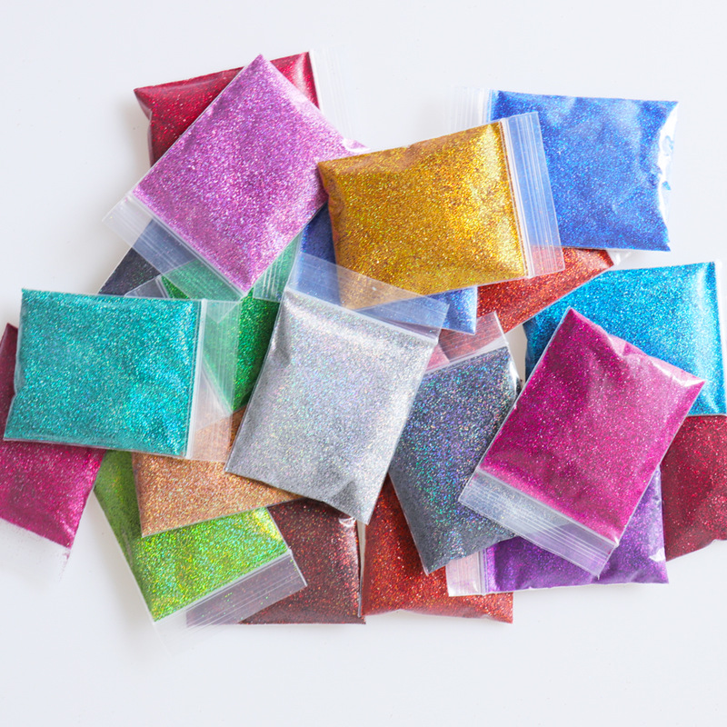 10 g/bolsa de polvo holográfic - Glitter Powder Resin reseña y precio
