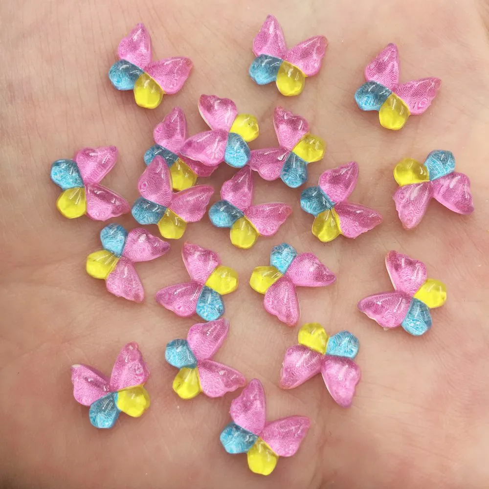 Mini mariposa Kawaii de 10mm c - Glitter Powder Resin reseña y precio
