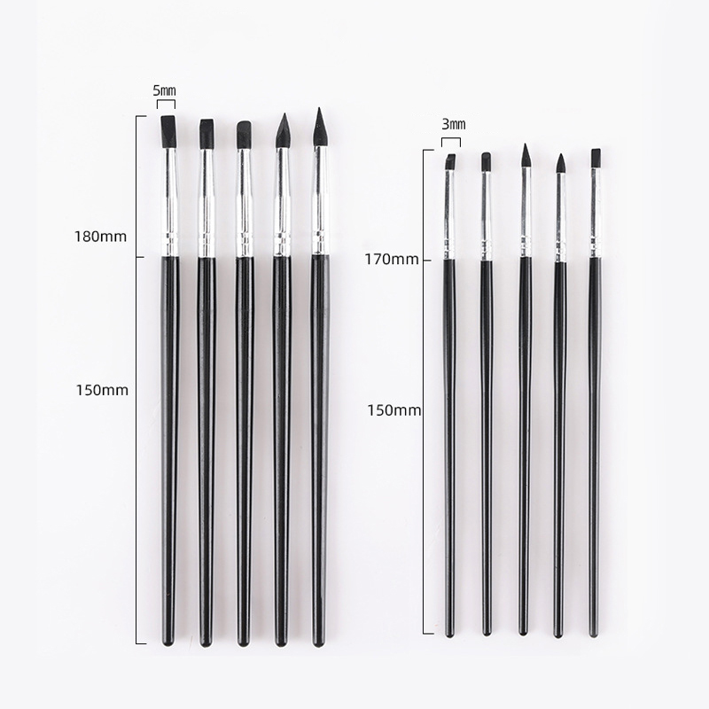 5 piezas de pinceles de silico - Resin Art Pen reseña y precio