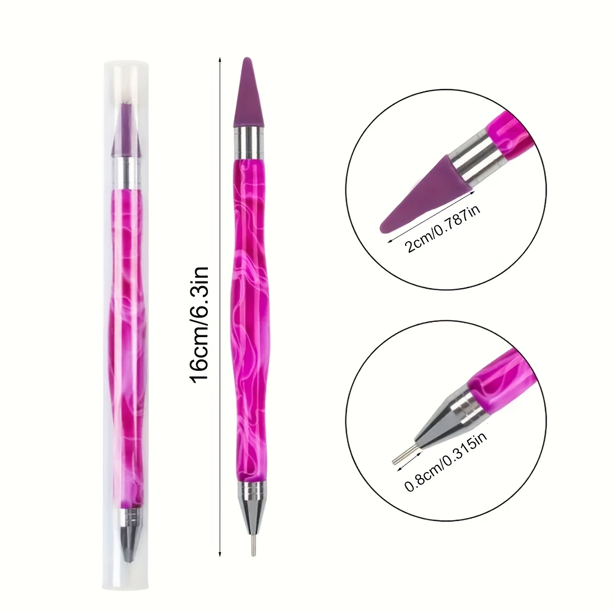 2 piezas de bolígrafo de cera  - Resin Art Pen reseña y precio