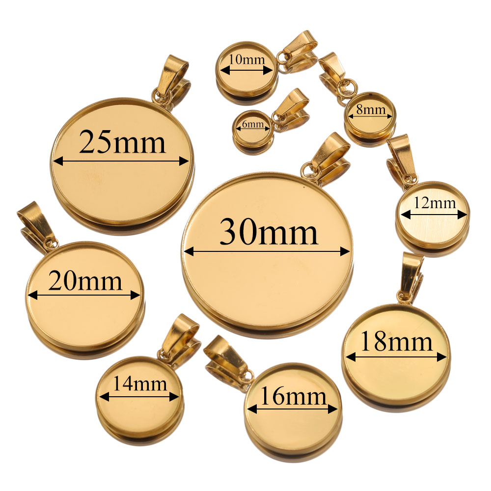 10 Uds. De colgantes dorados d - Resin Art Materials Kit reseña y precio