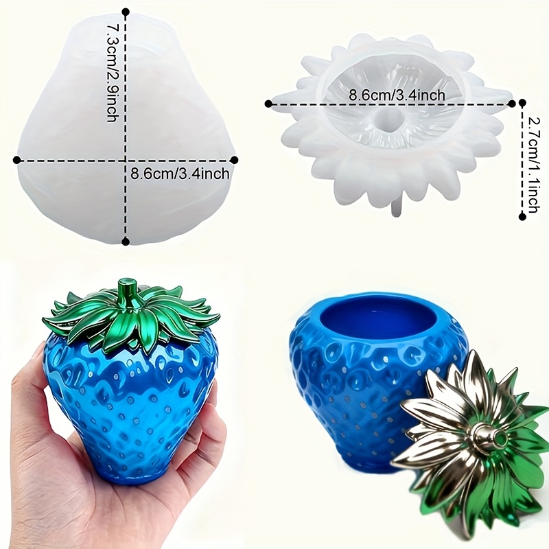 Molde de resina con forma de f - Resin Art Case reseña y precio