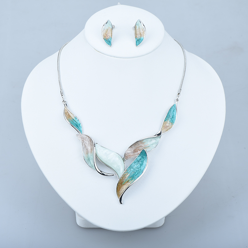 ICEYY-Collar de resina con for - Resin Art Earrings Design reseña y precio