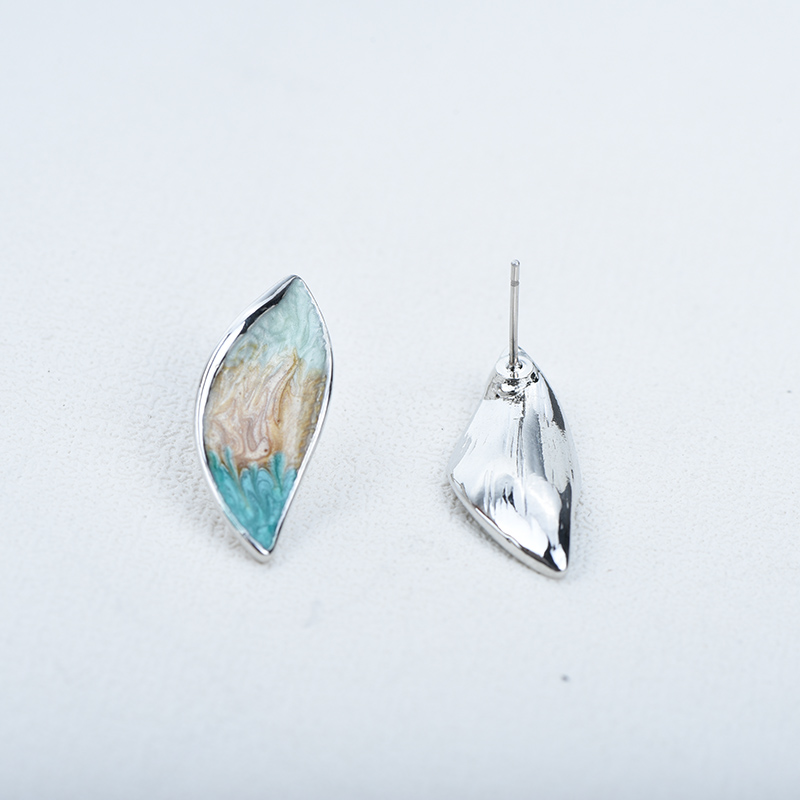 ICEYY-Collar de resina con for - Resin Art Earrings Design reseña y precio