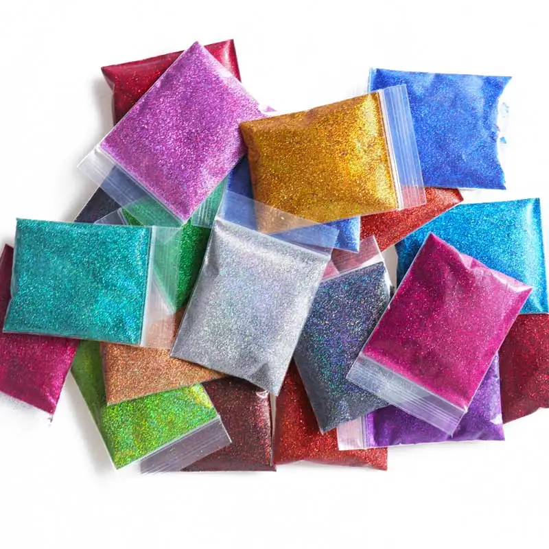 Brillo holográfico de 10g para - Glitter Powder Resin reseña y precio