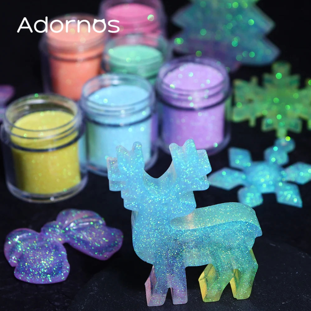 Polvo de azúcar con purpurina  - Glitter Powder Resin reseña y precio