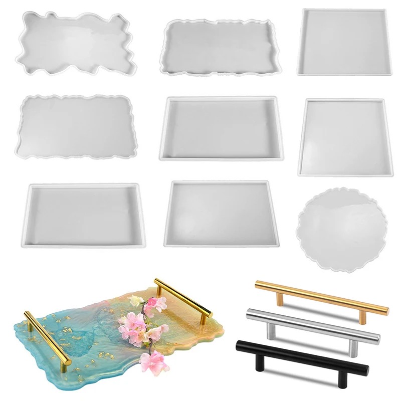 Bandeja de resina epoxi, molde - Resin Art Mould reseña y precio