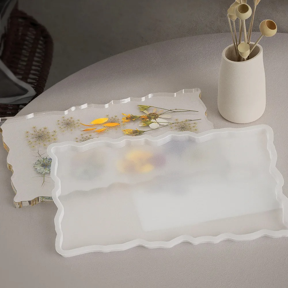 Bandeja de resina epoxi, molde - Resin Art Mould reseña y precio