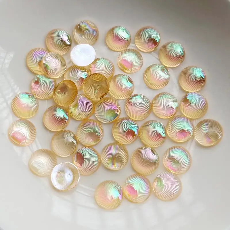 100 Uds. Conchas circulares jo - Resin Art Earrings Design reseña y precio