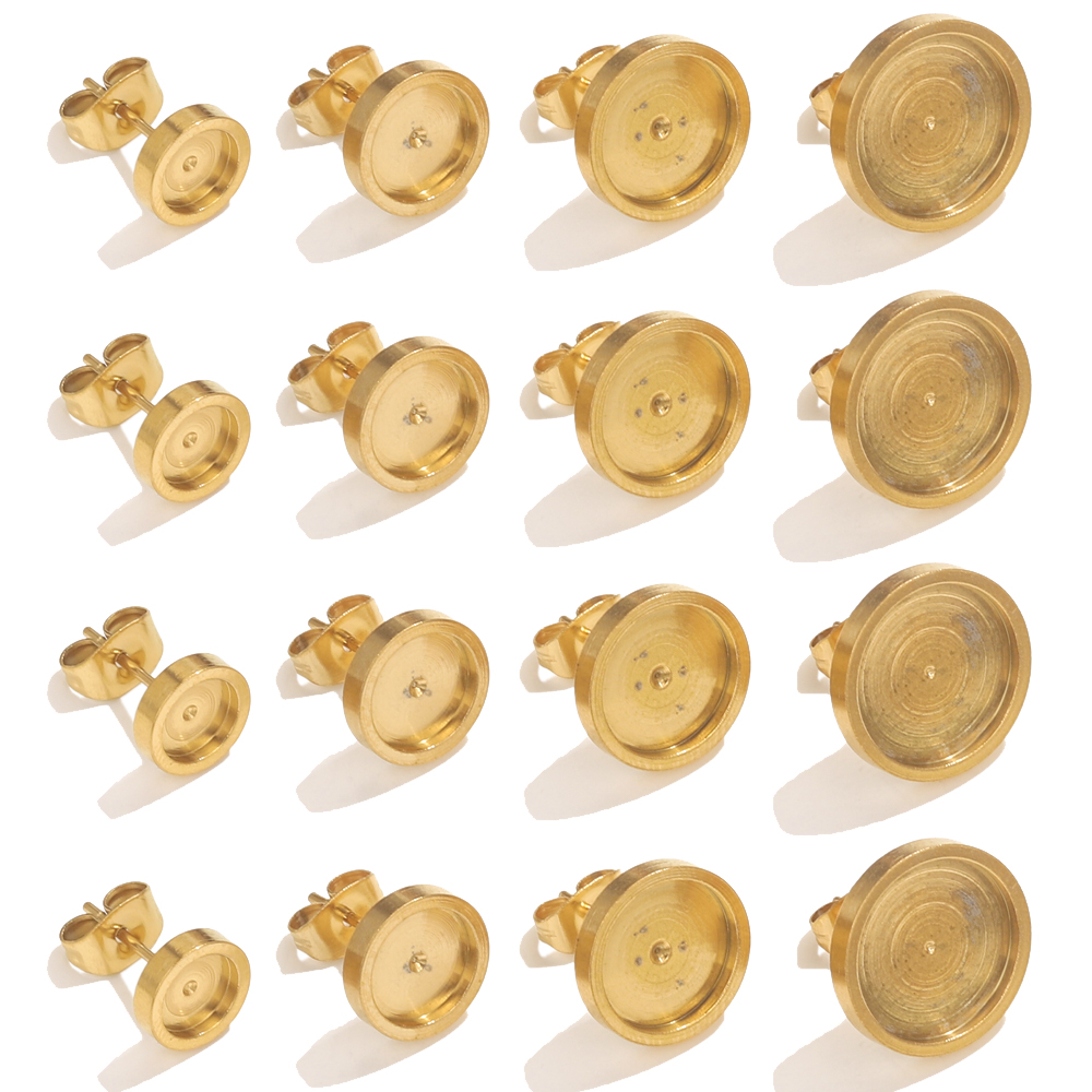 10 Uds. De pendientes dorados  - Resin Art Materials Kit reseña y precio