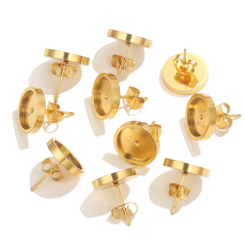 10 Uds. De pendientes dorados  - Resin Art Materials Kit reseña y precio